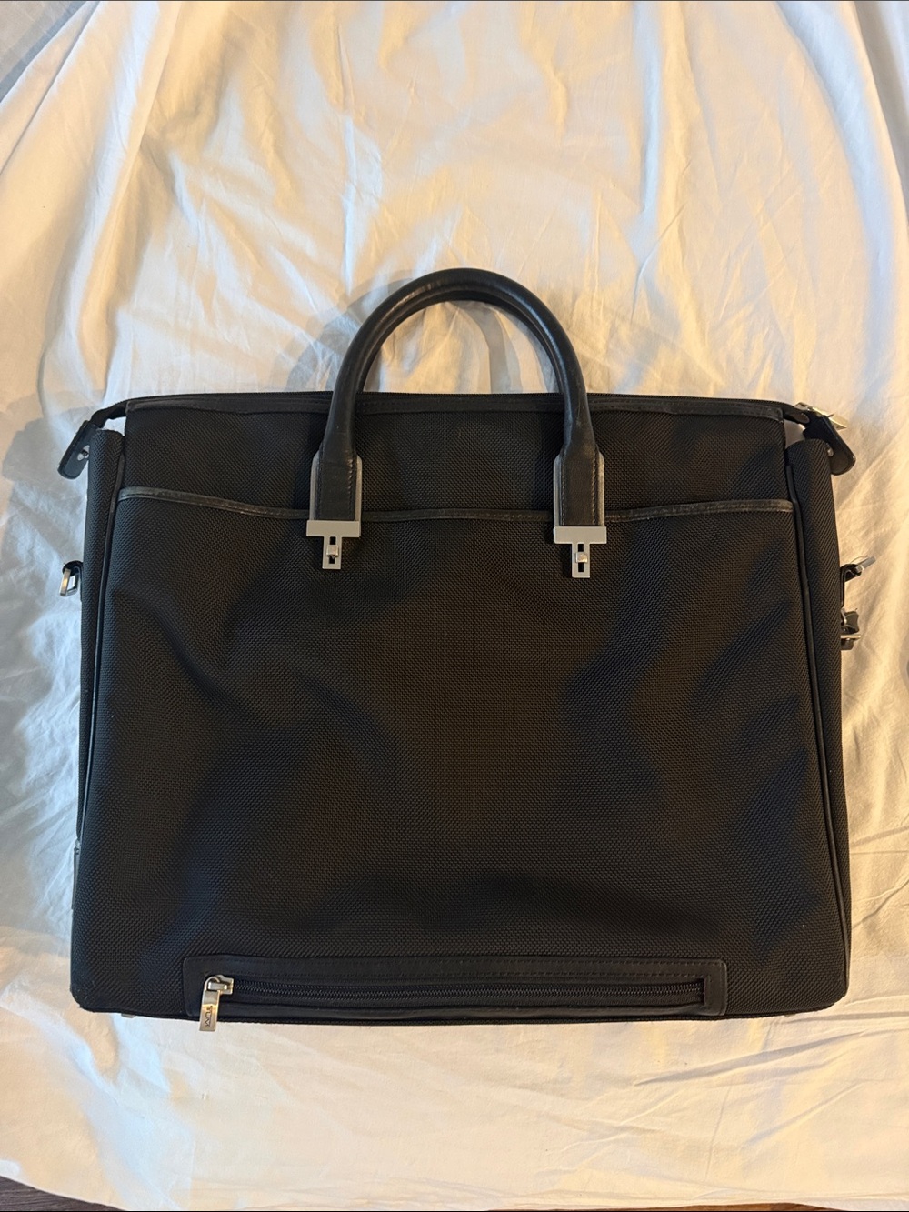 Tumi Elements Briefcase Tote with Top Handles missing long strap
